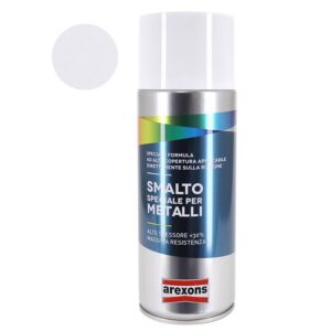 AREXONS Sprayfesték fémre – matt-szatén jeges fehér – 400 ml (3853)