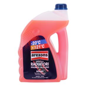 AREXONS univerzális hűtőfolyadék -20°C-tól +121°C-ig, piros (4,5 l)