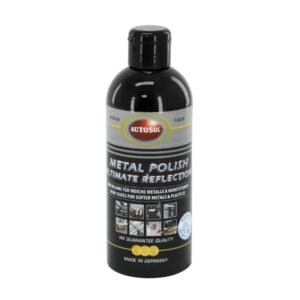 AUTOSOL Ultimate Reflection fémápoló folyadék, 250 ml (alkalmas minden fémhez: alu, inox, acél stb.), Német minőség, prémium