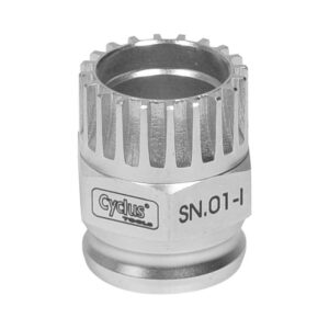CYCLUS PRO TOOL középcsapágy kiszedő Shimano Square, Octalink, Kinex kompatibilis SNAP.IN 179967 vagy 32 mm villáskulccsal