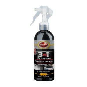 AUTOSOL CLEANER 3 az 1-ben – kefélt vagy eloxált fémfelületekhez – tisztít, véd és fényesít (250 ml) (Német gyártás – prémium minőség)