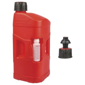 POLISPORT (Motorisé) POLISPORT ProOctane 20 literes piros üzemanyagkanna (gyors töltősapkával, 125 ml olaj adagolóval)