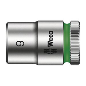 WERA 8790 HMA Zyklop 1/4" dugókulcs, 9 mm (darabra értékesítve) – Német műhelyszerszám
