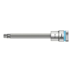 WERA 8767 HF Zyklop Torx dugókulcs 1/2" Ø 50 mm, hossz: 140 mm (darabonként értékesítve) - Német szerszám műhelyhez