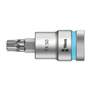 WERA 8767 HF Zyklop Torx dugókulcs 1/2" Ø 50 mm hosszú, 60 mm (darabonként értékesítve) – Német szerszám műhelyekhez.