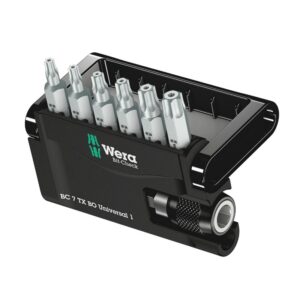 WERA Bit-Check 7 TX BO 1-4 univerzális bitkészlet (7 darabos), német szerszámok műhelyhez