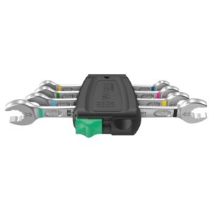WERA 6005 JOKER 4 darabos duplavégű villáskulcs készlet 6 + 13 mm, króm-molibdén, német műhelyszerszám