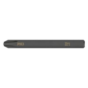 WERA 851 S 1-4 PH3 ütvecsavarhúzó bit, 70 mm (darabonként) - Német műhelyszerszám
