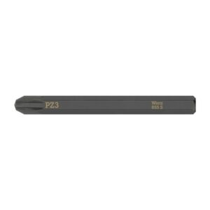 WERA 855 S 1-4 Pozidriv bit ütvecsavarozóhoz PZ3, 70 mm (darabra értendő) – Német műhelyszerszám