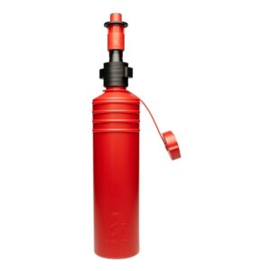 PRESSOL 1,5L piros polietilén üzemanyag flakon automata töltőcsőrrel