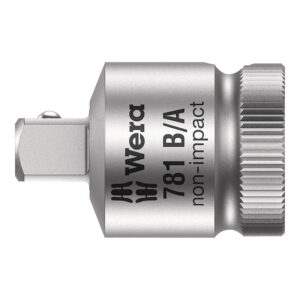 WERA 781B 3/8–1/4 dugókulcs adapter (darabra), német márka, műhelyhasználatra