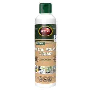 AUTOSOL Metal Polish folyékony fémápoló (250 ml, minden fémhez: alu, inox, acél, stb.) – Német prémium minőség