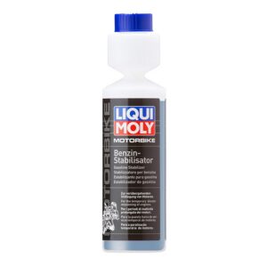 LIQUI MOLY Motorbike üzemanyag stabilizátor, speciális adalék téliesítéshez, 2T és 4T motorhoz, 250 ml (egyenként)