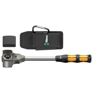 WERA 8002 C KOLOSS 1/2" racsnis kulcs, 600 Nm-ig, kalapács funkcióval, fekete-sárga (3 részes készlet, egyesével is kapható) – Német márka műhelyek sz