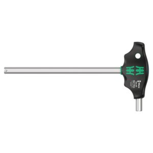 WERA 454 HEX PLUS T-markolatú imbuszkulcs 10x200 mm fekete-zöld (darabra, német márka, műhelyhasználatra)