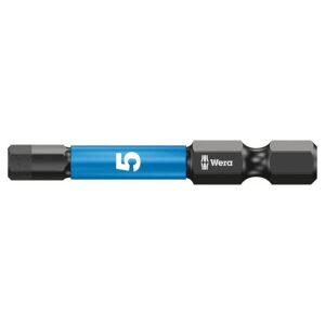WERA HEX PLUS IMP DC IMPAKTOR SB 1-4 hatszögletű (Allen) bit 5 mm, 50 mm hossz – Német márka, műhelyhasználatra