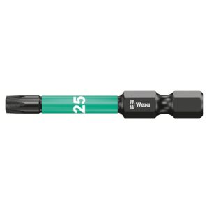 WERA 867-4 IMP DC Impaktor csavarhúzó bit, 1/4”, Torx TX25, 50 mm – Német minőség műhelyek számára