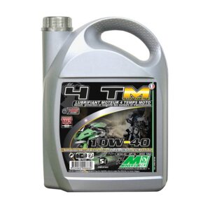 MINERVA OIL Maxiscooter-Motorbike 4TM szintetikus motorolaj 10W40 (4 ütemű motorhoz, 5L, 100% Franciaországban készült)
