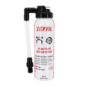 ZEFAL defektgátló spray MTB gumihoz 2,2-2,4 tubeless/tömlős, Presta-Schrader szelephez (100 ml)