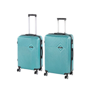 TraveLux Pro XI gurulós bőrönd szett lagúnakék