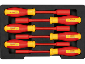 BOSCH Csavarhúzó készlet 6 részes (SW7 - 14 mm) 1000 V-ig szigetelt
