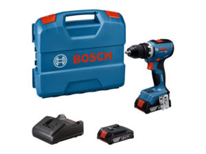 BOSCH Akkus fúrócsavarozó GSR 18V-65 L-Case-ben (2 x 2,0 Ah akku + töltő)