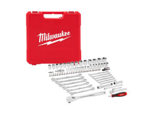 MILWAUKEE Dugókulcs és csillag-villáskulcs készlet 87 részes 1/4" & 1/2"