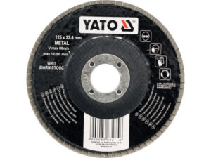 YATO Lamellás csiszolókorong 125 x 22,4 mm / P60