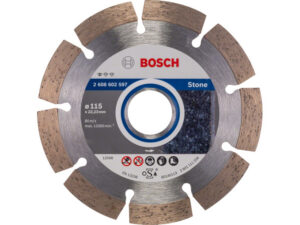 BOSCH Gyémánt vágókorong 115 x 1,6 x 10 x 22,2 mm szegmentált Standard for Stone