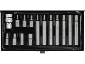 YATO Bit készlet 15 részes (imbusz) H4-H12 1/2"