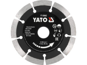 YATO Gyémánt vágókorong 125 x 2,0 x 10 x 22,2 mm szegmentált