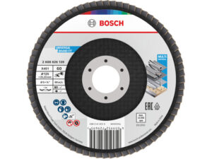 BOSCH Lamellás csiszolókorong kúpos 125 x 22,2 / P60 alu-oxid X451 Multi Material