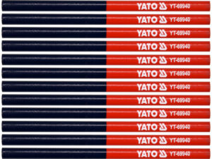 YATO Ácsceruza kék-piros (12 db)