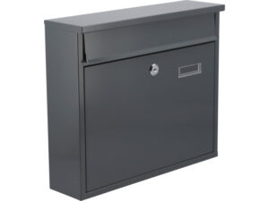 VOREL Postaláda szürke 2 kulccsal 310 x 360 x 100 mm