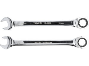 YATO Racsnis csillag-villáskulcs 24 mm / 335 mm 72T CrV