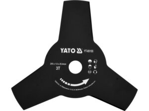 YATO Bozótvágó kés fűkaszához 255 x 25,4 x 1,6 mm