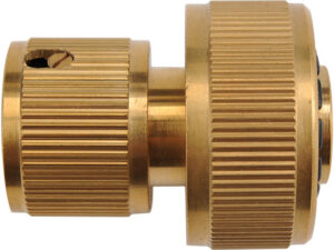 FLO Gyorscsatlakozó réz 3/4" stoppal