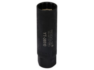 YATO Vékonyfalú gyertyakulcs 3/8" 14 mm / 63 mm