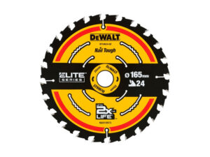 DEWALT ELITE CSB Fűrésztárcsa fához  165 x 20 x 1,65 mm / 24T