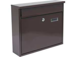 VOREL Postaláda barna 2 kulccsal 310 x 360 x 100 mm