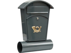 VOREL Postaláda szürke 480 x 280 x 80 mm
