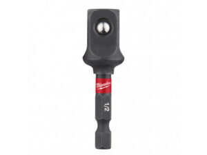 MILWAUKEE Gépi dugókulcs adapter 1/4" Hex -> 1/2" négyszög Shockwave