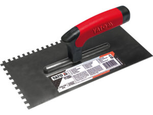 YATO Fogazott glettvas 130 x 270 mm inox 10 x 10 mm