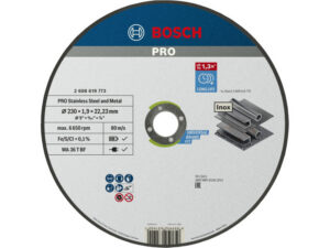 BOSCH PRO Vágókorong inox/fémre 230 x 1,9 x 22,2 mm  WA 36T BF