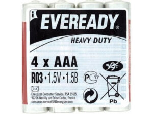 EVEREADY AAA/mikro szén-cink elem 1,5 V (4 db)