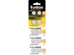 UNIROSS LR1142 AG12 LR43 1,5 V (10 db)