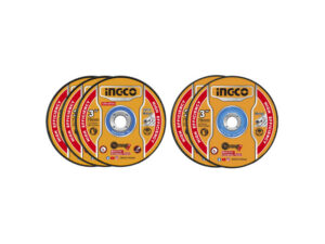 INGCO Vágó- és tisztítókorong készlet fémre 76 mm (5 db)