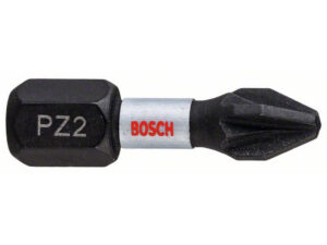 BOSCH Bithegy PZ2 x 25 mm 1/4" Impact Control (2 db)