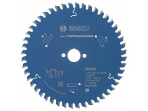 BOSCH Fűrésztárcsa laminált lapokhoz 165 x 20 x 2,6 mm / 48T Expert for High Pressure Laminate