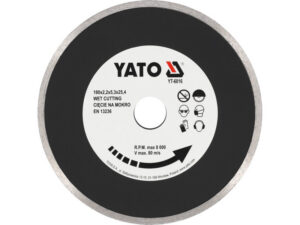 YATO Gyémánt vágókorong 180 x 2,2 x 5,3 x 25,4 mm folytonos